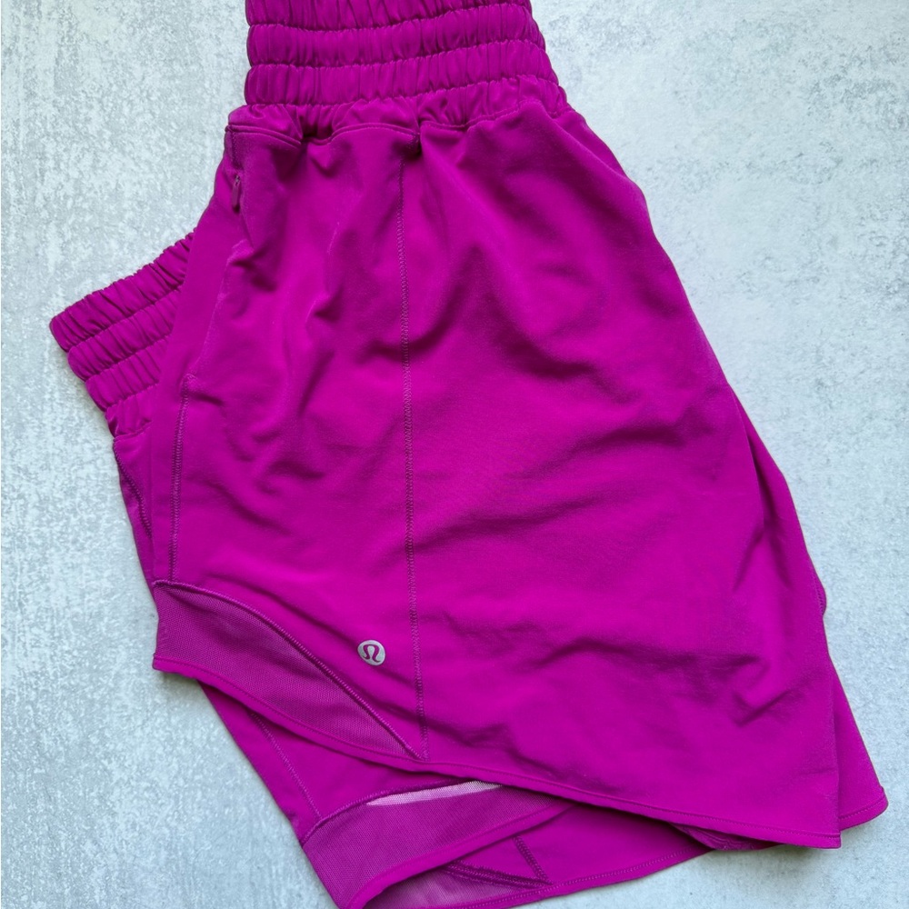 Lululemon Pink Hotty Hot Shorts